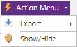 Problem Codes action menu.