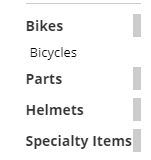 CatalogCategorySearchListControl category search list