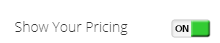 CustomerHideShowPriceControl price switch