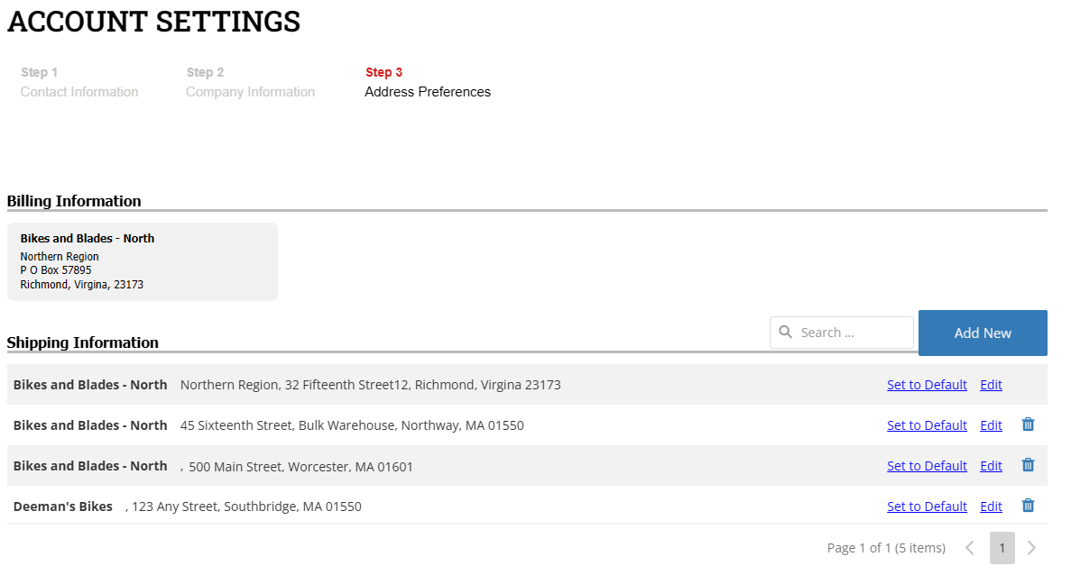 The new B2B Address Maintenance User Experience