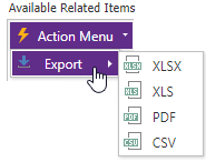 Related Items tab