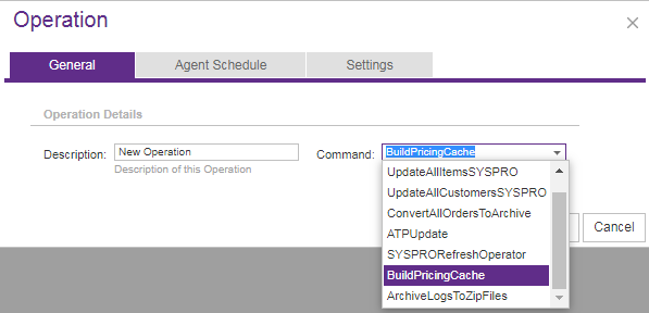 Populate Price Cache Operation