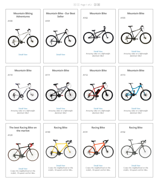 CatalogItemTileListingControl tiled item listing