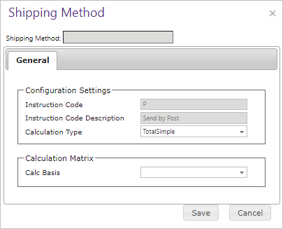 TotalSimple shipping method configuration